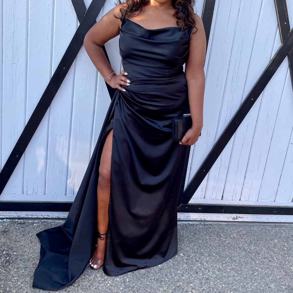 Black formal gown